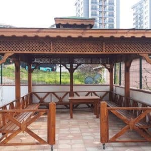 Ahşap Çardak Kamelya - 1003