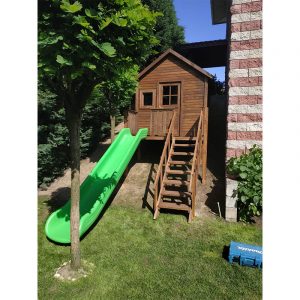 Ahşap Oyun Evi Kaydıraklı - 1509