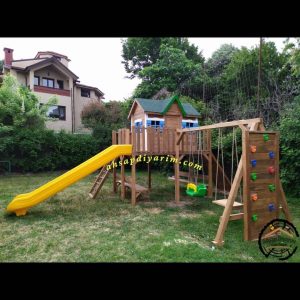 Ahşap Çocuk Oyun Evi