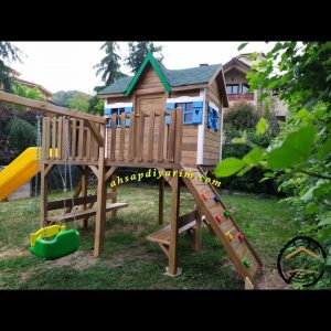 Ahşap Çocuk Oyun Evi